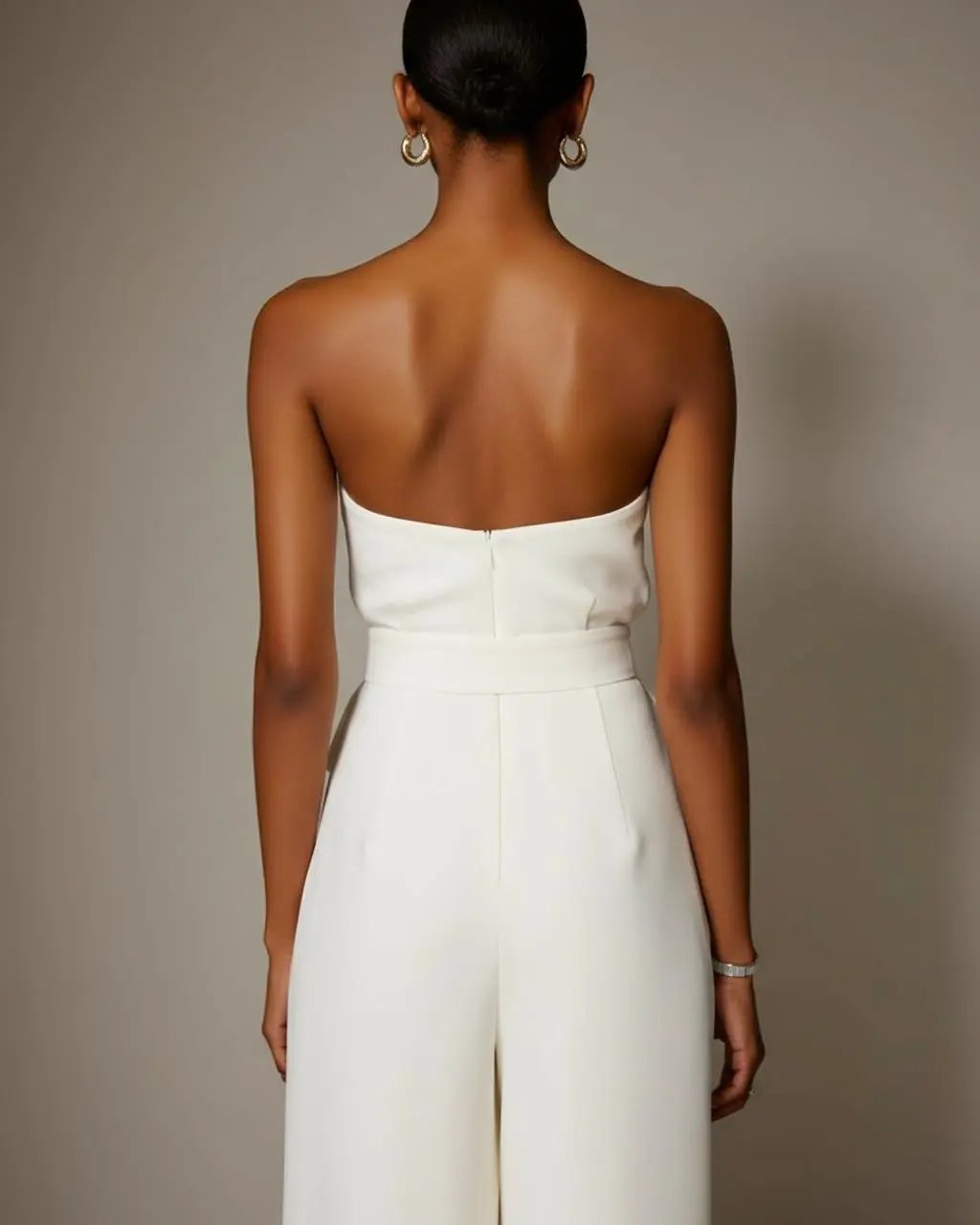 One-Shoulder Fitted Midi Dress SOLACE