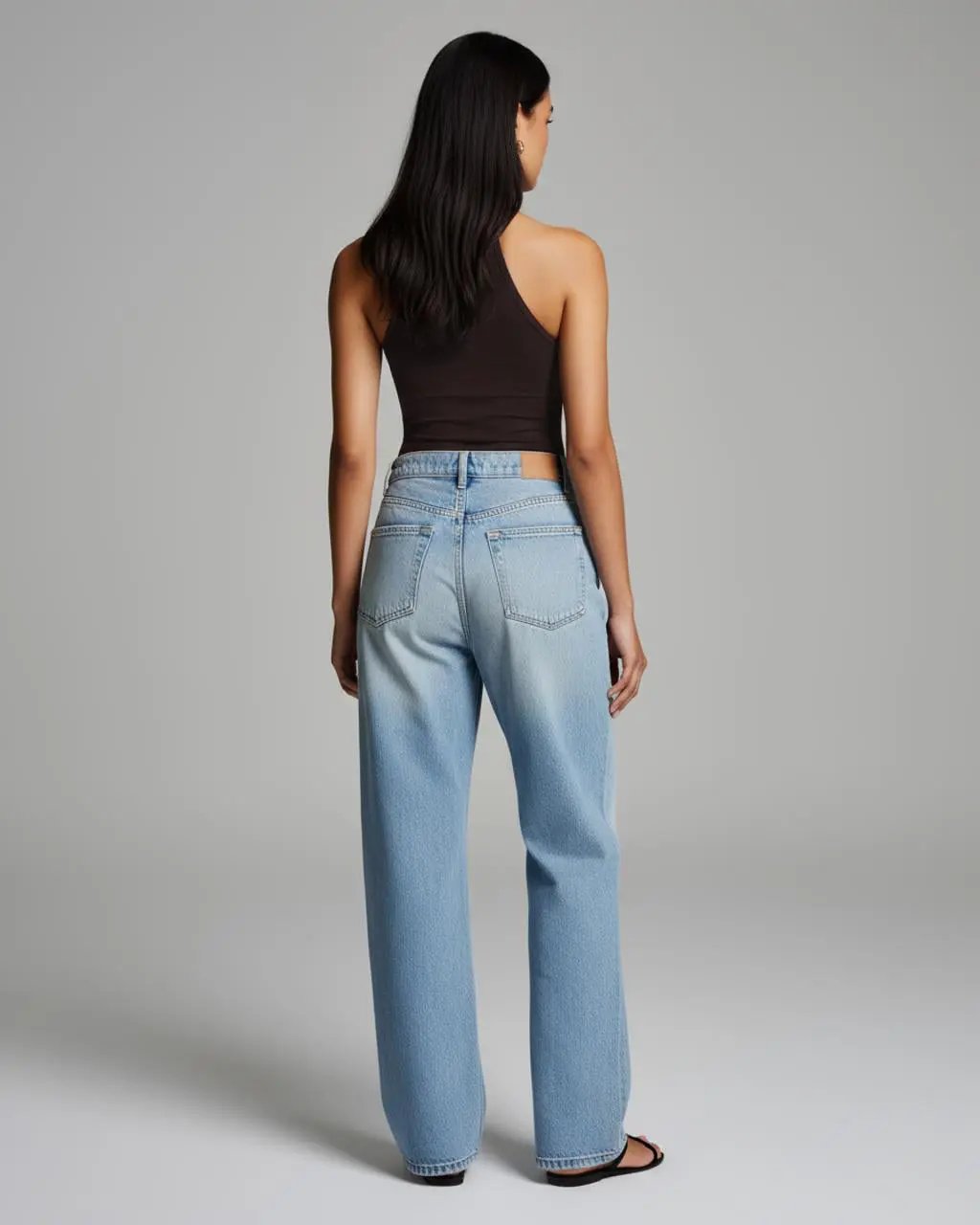 High-Neck Halter Fitted Top SOLACE