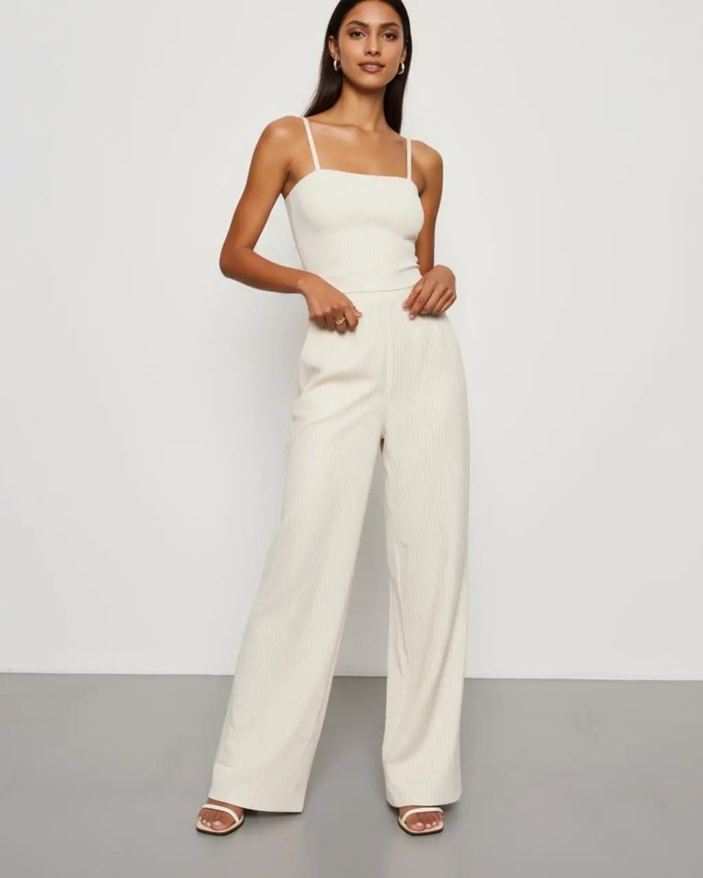 Spaghetti-Strap Wide-Leg Jumpsuit SOLACE