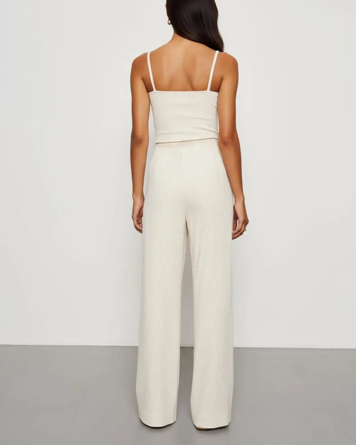 Spaghetti-Strap Wide-Leg Jumpsuit SOLACE