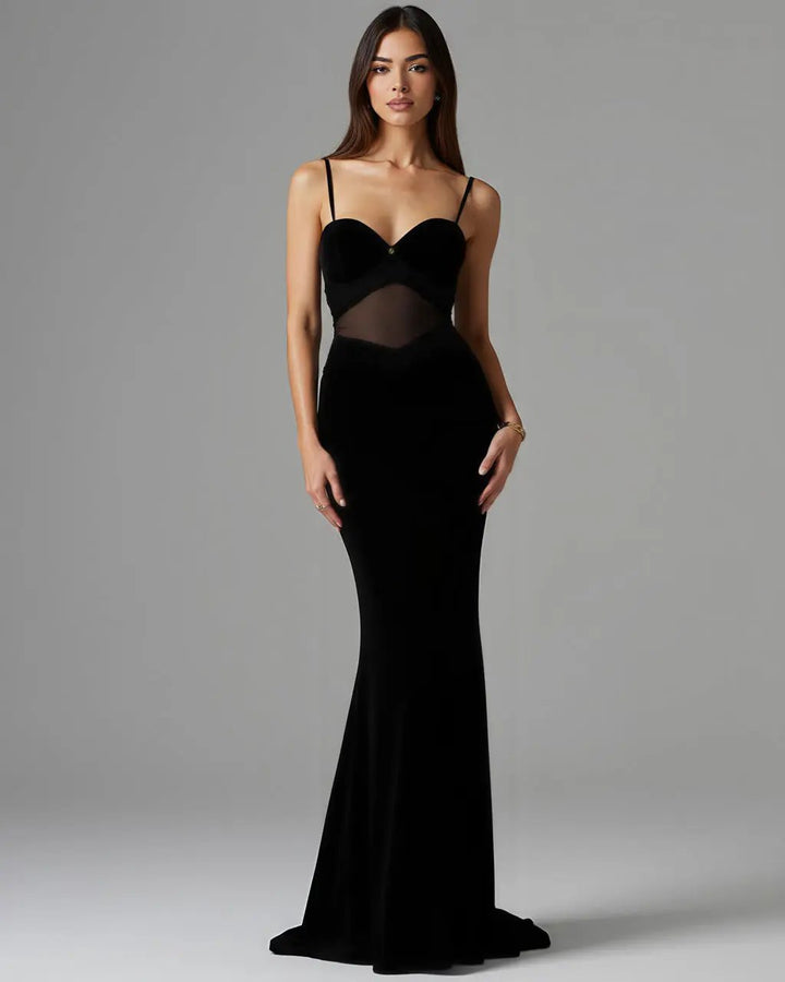 Spaghetti Straps Mermaid Formal Dress SOLACE