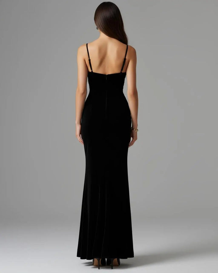 Spaghetti Straps Mermaid Formal Dress SOLACE