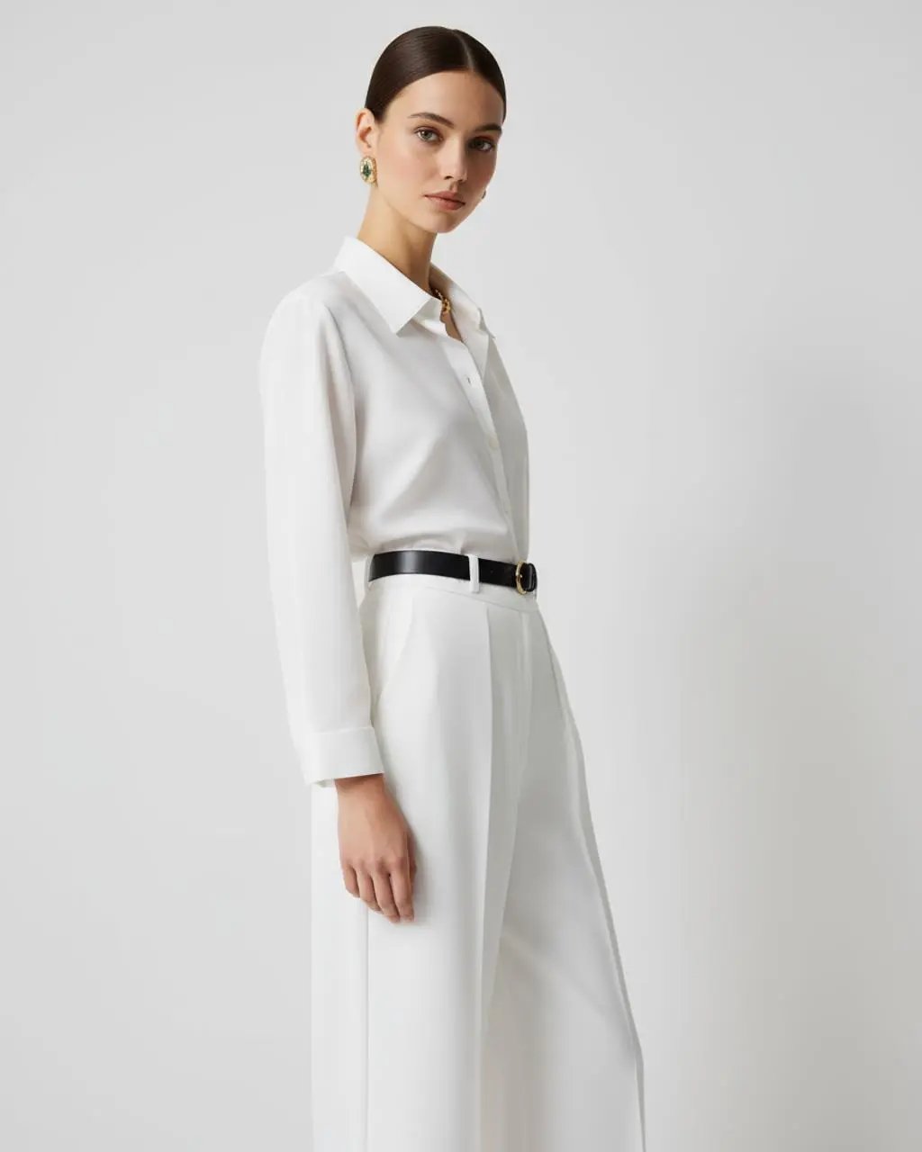 Wrinkle-Resistant Button-Down Shirt SOLACE