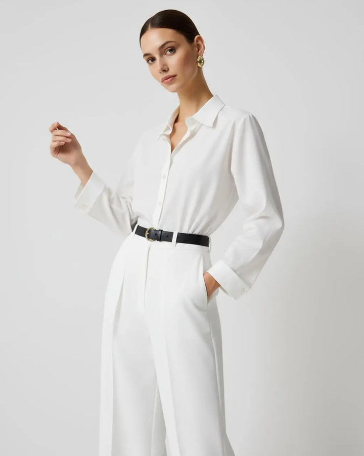 Wrinkle-Resistant Button-Down Shirt SOLACE