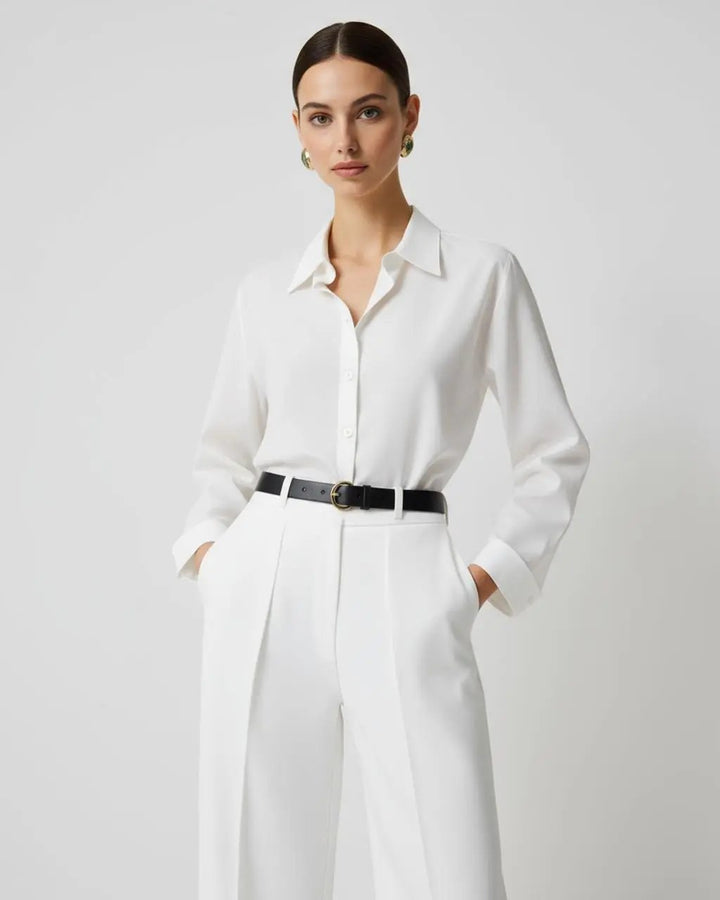 Wrinkle-Resistant Button-Down Shirt SOLACE